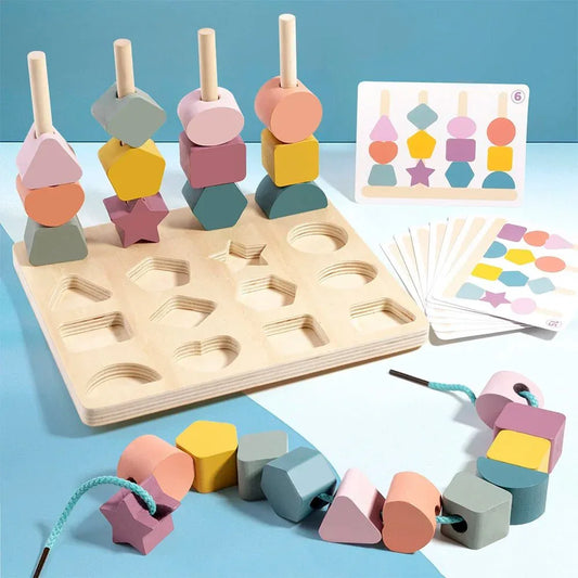 Jouets en bois Montessori - Les merveilles de ninie