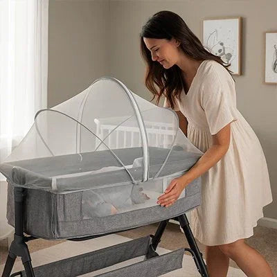 Moustiquaire lit bébé | Protection Paisible - Les merveilles de ninie