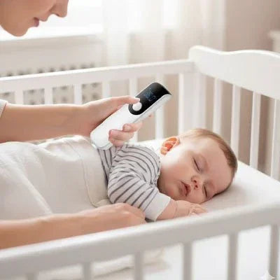 Thermomètre frontal bébé| Sans contact - Les merveilles de ninie
