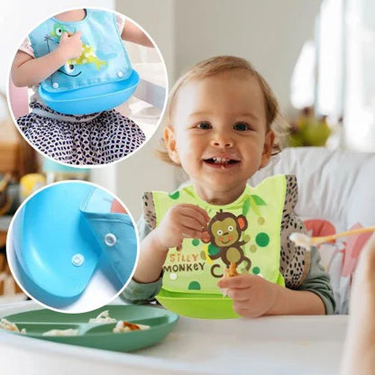 bavoir-impermeable-animals | Protection Repas - Les merveilles de ninie