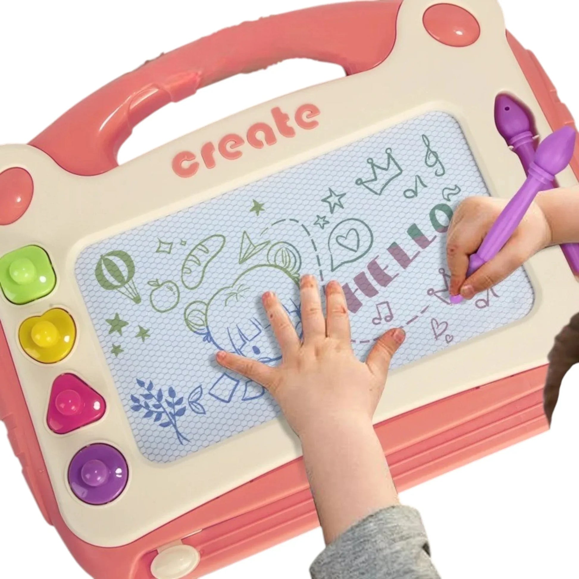 Planche à dessin magnétique couleur - Les merveilles de ninie