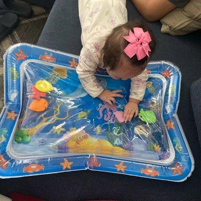 Tapis d'eau bébé | Aqua Sensory - Les merveilles de ninie