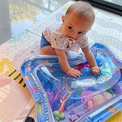 Tapis d'eau bébé | Aqua Sensory - Les merveilles de ninie